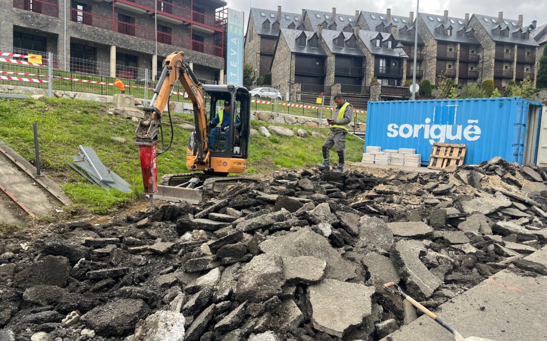 Iniciades es òbres deth District Heating de Naut Aran